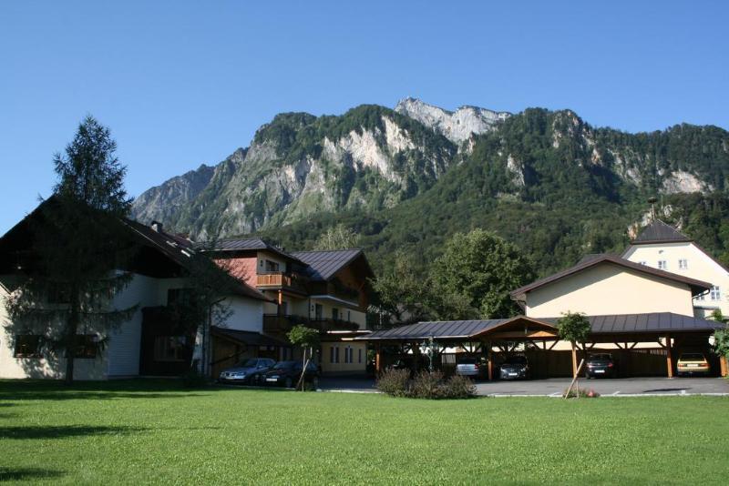 Garten - Hotel Sallerhof Grödig Exterior foto