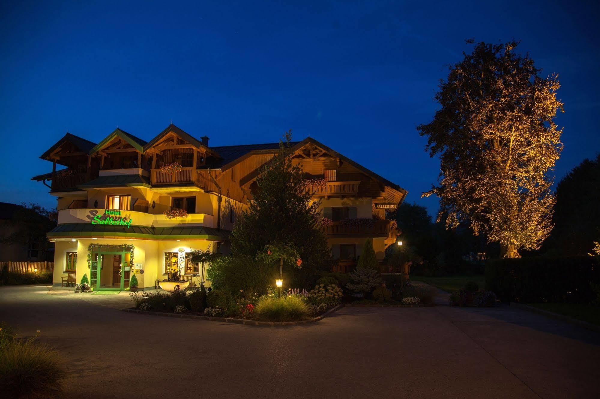 Garten - Hotel Sallerhof Grödig Exterior foto